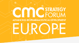 Image with text 'CMC Strategy Forum Advancing Biopharmaceutical Development Europe'