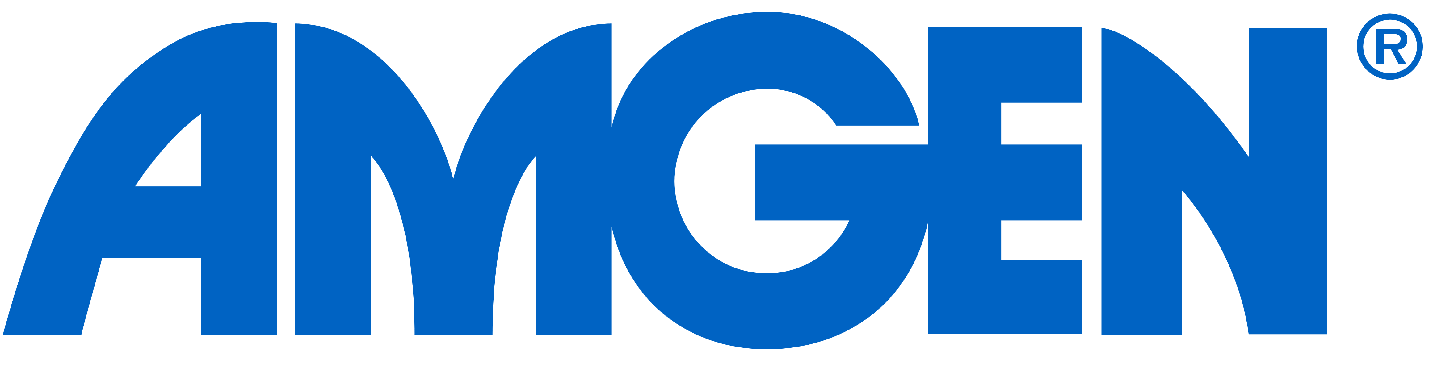 Image of company logo with text 'Amgen'