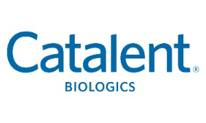 Company logo with text 'Catalent'