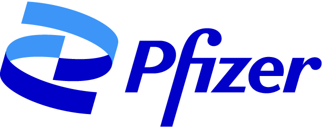 Company logo with text 'Pfizer'
