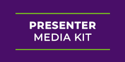 Image with text 'presenter media kit'