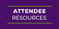 Image with text 'Attendee Resources'