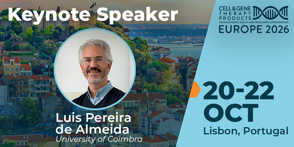 CGTP Europe Keynote Speaker Luis Pereira de Almeida 20-22 October 2026