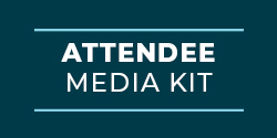 Blue graphic with text 'Attendee Media Kit'