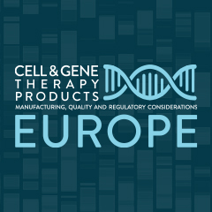 Blue graphic with text 'NEW CGTP Europe'