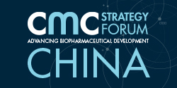 Image with text 'CMC Strategy Forum Advancing Biopharmaceutical China 2022 '