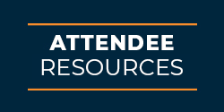 Blue graphic with text 'Attendee Resources'