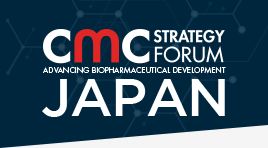 Image with text 'cmc strategy forum japan advancing biopharmaceutical development'