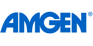 Company logo with text 'Amgen'