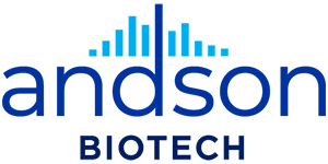 Company logo with text 'andson biotech'