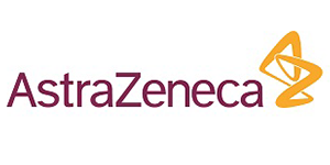 Company logo with text 'AstraZeneca'