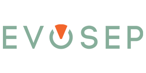 Company logo with text 'Evosep'