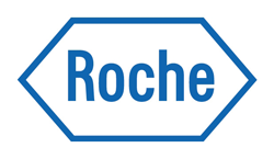 Company logo with text 'roche'