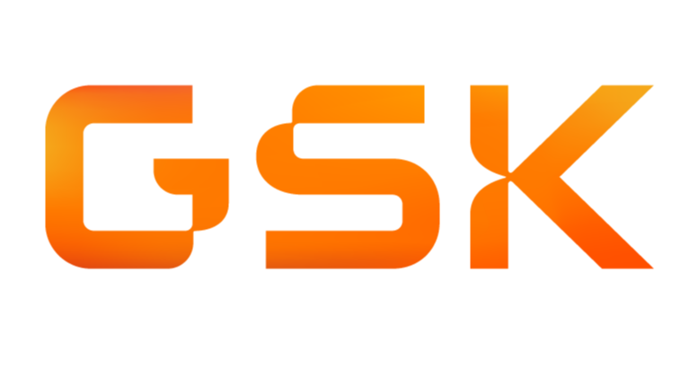 Company logo with text 'GSK'