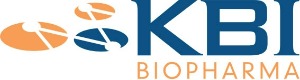 Company logo with text 'kbi biopharma'