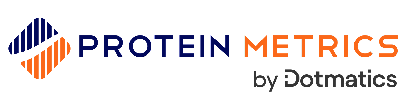 Logo with text 'Protein Metrics by Dotmatics'