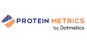 Company logo with text 'Protein Metrics by Dotmatics'