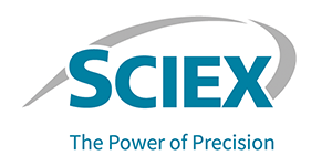 Company logo with text 'SCIEX The Power of Precision'