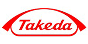Company logo with text 'Takeda'