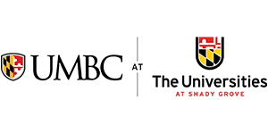 Company logo with text 'UMBC at the Universities at Shady Grove'