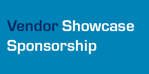 Image with text 'Vendor Showcase Sponsorship'
