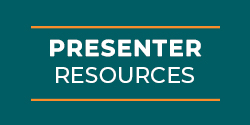 Image with text 'Presenter Resources'
