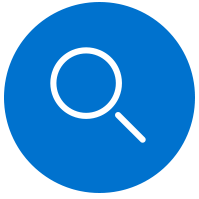 Icon of magnifying glass