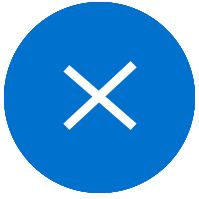 Icon of large X