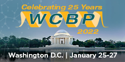 Image of jefferson memorial and text 'celebrating 25 years WCBP 2022 Washington D.C. January 25-27'