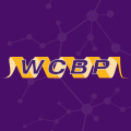 Image of purple background with text 'WCBP'