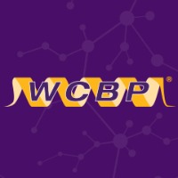 Image of purple background with text 'WCBP'