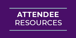 Image with text 'Attendee Resources'