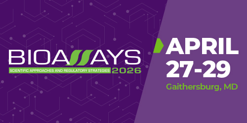 Bioassays 2026 Sharing Strategies April 27-29 Gaithersburg, MD