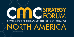 Image of Lincoln Memorial with text 'CMC Strategy Forum Advancing Biopharmaceutical Development North America 2022 January 24 Washington D.C.'