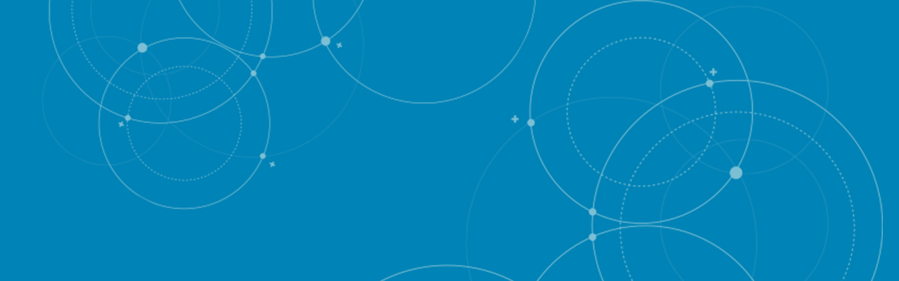 Image of circles in various sizes overlapping